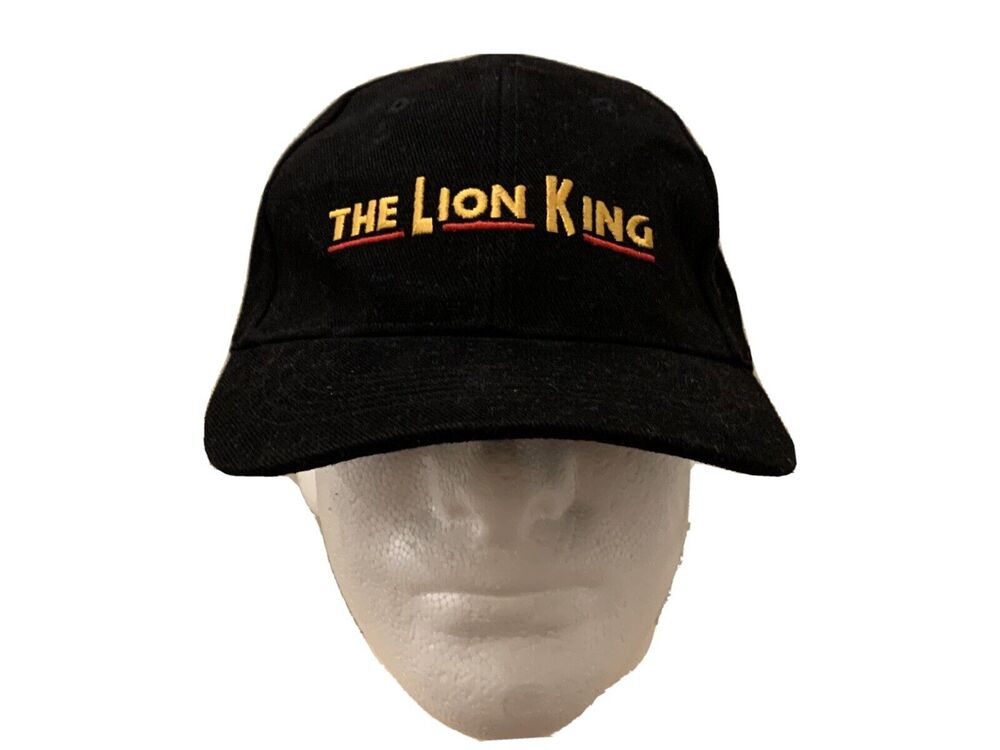 Vintage Disney The Lion King Broadway Musical VIP Adjustable Strapback Cap Hat